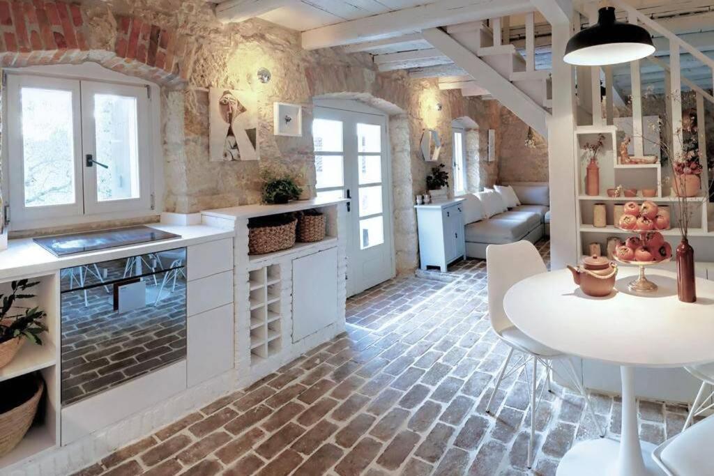 Ferienhaus Villa Alisia, Wunderschoenes Natursteinhaus Bei Porec, Istrien, Kroatien Vranje Selo Exterior foto