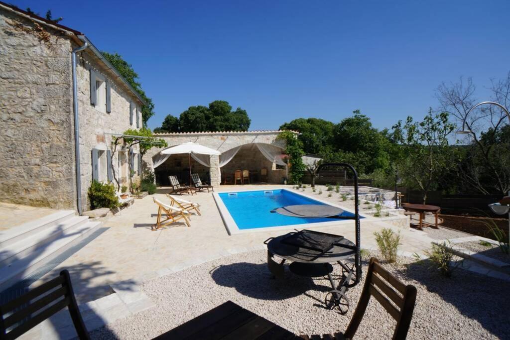 Ferienhaus Villa Alisia, Wunderschoenes Natursteinhaus Bei Porec, Istrien, Kroatien Vranje Selo Exterior foto